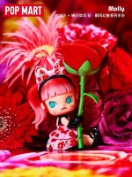 Bubble Mart Molly Flower Instant Phantom Series Red Rose Little Devil Rose Hand-Made Blind Box Decoration Gift 【MAY】