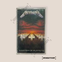 Metallica อัลบั้ม : Master Of Puppets เทปเพลง เทปคาสเซ็ต เทปคาสเซ็ท Cassette Tape เทปเพลงสากล