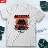 เสื้อยืดคอกลมเสื้อยืด พิมพ์ลาย JDM GODZILLA Nissan Skyline GTR GT-R R35 R-35 BAJU DISTRO S-5XL