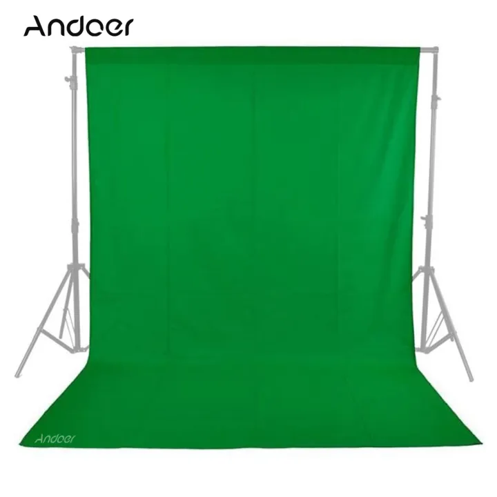 Andoer  x 3M / 5 x 10FT Photography Studio Non-woven Backdrop Background  Screen 3 Colors for Option Black White Green | Lazada PH