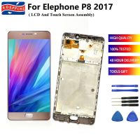 【⊕Good quality⊕】 xuexin สำหรับ Elephone P8ชิ้นส่วนจอสัมผัสแอลซีดีของเครื่องแปลงดิจิทัลกรอบสำรอง5.5 "Elephone P8 Andriod 7.0เครื่องมือ Lcd