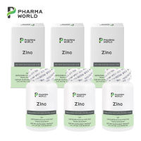 [แพ็ค 3 ขวด สุดคุ้ม] ซิงค์ Zinc ฟาร์มาเวิลด์ Pharma World ซิงค์ อะมิโน แอซิด คีเลต Zinc Amino Acid แร่ธาตุสังกะสี อาหารเสริมซิงค์ วิตามินซิงค์ ซิงค์