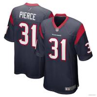 Sy3 NFL Houston Texans เสื้อยืดลําลอง แขนสั้น คอกลม พิมพ์ลายเกม Jersey Dameon Pierce พลัสไซซ์ YS3