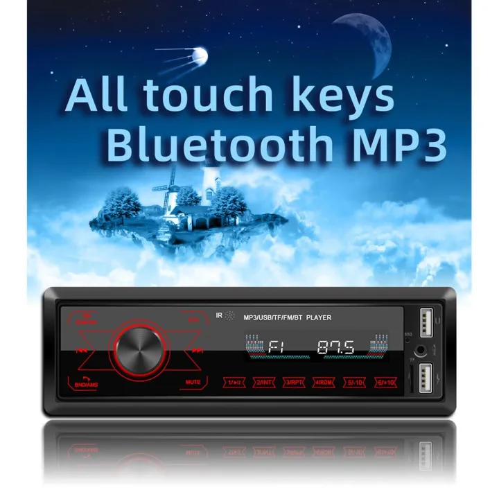 WT【ready stock】M10 Car Touch Screen Dual USB Vehiclemounted Bluetooth