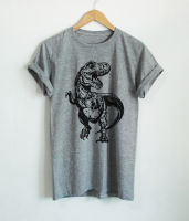 เสื้อยืดลาย ทีเร็ก ไดโนเสาร์ เสื้อยืด T-REX Tyrannosaurus เสื้อยืดกราฟฟิก