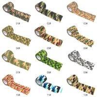 Hunt Disguise Plastic Wrap Tape Self Adhesive Retractable Sports Protector Ankle Knee Arm Bandage Outdoor Camouflage Tape