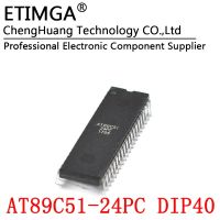 Original AT89C51-24PU/I AT89C51-24PC DIP-40 8-bit 51 single-chip microcomputer WATTY Electronics