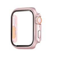 เคส Apple สำหรับนาฬิการุ่น8 7 45 41มม. สำหรับ Iwatch 4 5 6 Se 44 40มม. เปลี่ยนเป็นเคสปกป้องหน้าจอพิเศษอัพเกรดเป็น Ultra