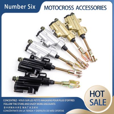 “：{}” Motorcycle Rear Hydraulic Brake Master Cylinder Pump Foot Brake Master Cylinder Pump For Motorcycle Dirt Pit Bike ATV Quad