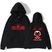 Cult Of The Lamb Hoodie Kaus Print Kawaii Uniseks Streetwear Pria Wanita Mode Harajuku Pullover Pakaian Lengan Panjang Keren Size Xxs-4Xl