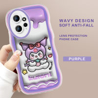 Diorcase เคสสำหรับ Xiaomi Redmi Note 12G 5G 12 Pro 4G 5G 5G นิ่มแฟชั่นการ์ตูนหยักขยาย Sanrio Cninamorull Kromi