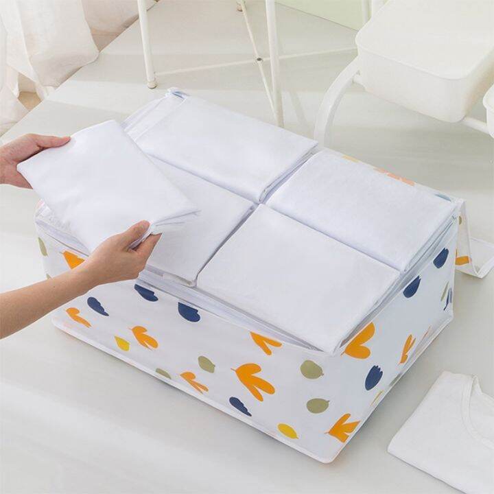 4pcs-printing-quilt-storage-bag-home-clothing-finishing-dustproof-quilt-storage-bag-moisture-proof-storage-bag