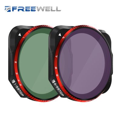 Freewell TRUE COLOR Variable ND 1-5 Stop 6-9 Stop 2 pack VND Filters for Mavic 3 Classic