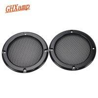 【NEW】 vvigft GHXAMP 2ชิ้น4ชิ้นซับวูฟเฟอร์รถยนต์สีดำตู้ตาข่าย Grill Speaker เบสสุทธิฝาครอบป้องกันอุปกรณ์ลำโพง DIY