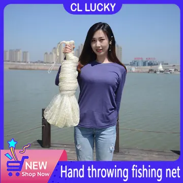 Shop Fishing Net Hand Throw 8m with great discounts and prices