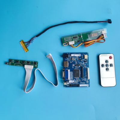 kit Work for LP154WX4 TL Controller Board SCREEN HDMI-compatible VGA 1280x800 driver panel monitor 2AV DIY LCD remote AV 15.4