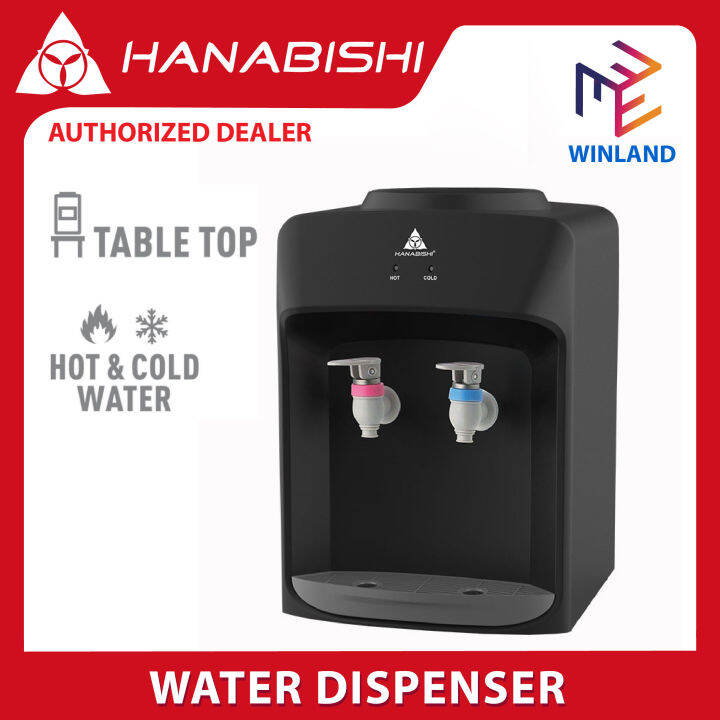 HANABISHI by Winland Hot and Cold Water Dispenser (BLK) Lazada PH