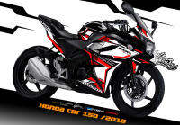 สติ๊กเกอร์แต่งลายรถ Honda Cbr 150 โมเดลเก่าตัวก่อนโมเดลใหม่ ลาย SPORT V.2