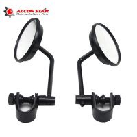 Aconstar- Black Motorcycle Billet Hand Bar Rearview Side Mirrors for Honda CB600F CB1000 R CB1100 for Harley Touring Custom