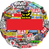 ♚☼ 50/100pcs Random Motorcycle Sticker Car Bike Helmet Moto Tank Racing Sponsor Logo Set DIY Decal For Honda Yamaha Kawasaki Suzuki