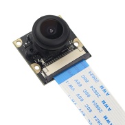 For Raspberry Pi 4B 3B+ Day Vision Camera Module 5MP 1080P Fisheye 130