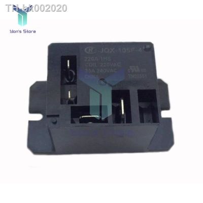 ◐ JQX-105F 4-220V 1HS Relay Solid State Air Condition Relay AC 220V 30A HF105F 4 Pin Environmental-Friendly For Fast Connection