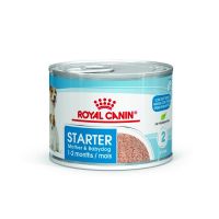 ซื้อเยอะ ราคาถูกลง Royal Canin STARTER MOUSSE ชนิดเปียก (แบบกระป๋อง) สำหรับแม่และลูกสุนัข (195g.)