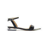 SHU X VATANIKA CELEB HEELS 1" ISABELLA SANDALS BLACK SUED รองเท้าส้นสูง