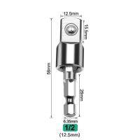 STONEGO อะแดปเตอร์ปลั๊กสว่าน Kunci Pas Listrik "3/8" 1/2 "1ชิ้น/3ชิ้นสำหรับไดร์เวอร์อิมแพ็ค