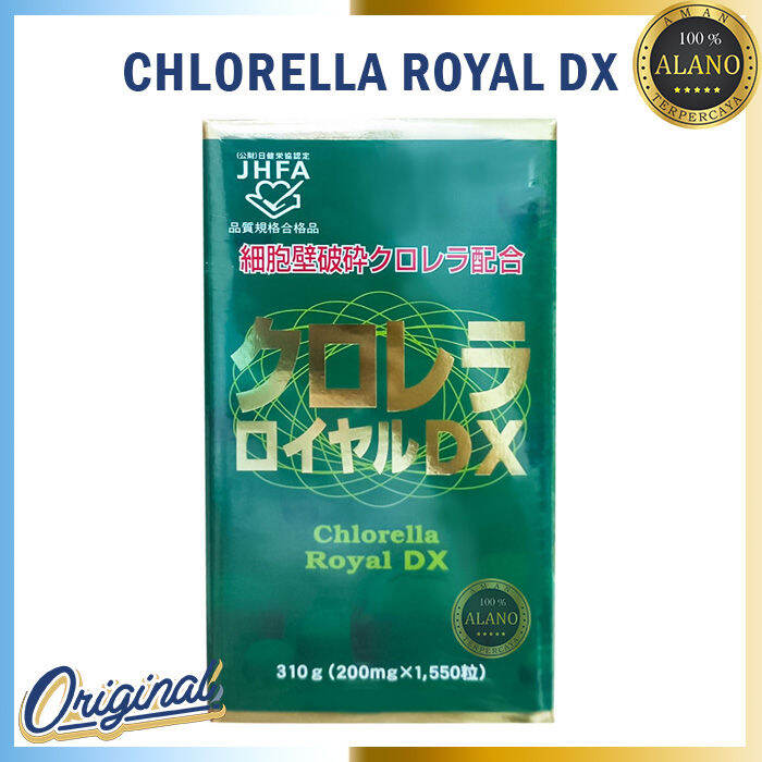 Chlorella Royal DX 1550 Tab Original Japan Lazada Indonesia
