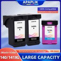 APLik อะไหล่สำหรับ HP ตลับหมึกใช้ได้140 141 XL 140 141 C4283โฟโต้อาร์ต C4483 C4583 C5283 D5363เครื่องพิมพ์ D4263