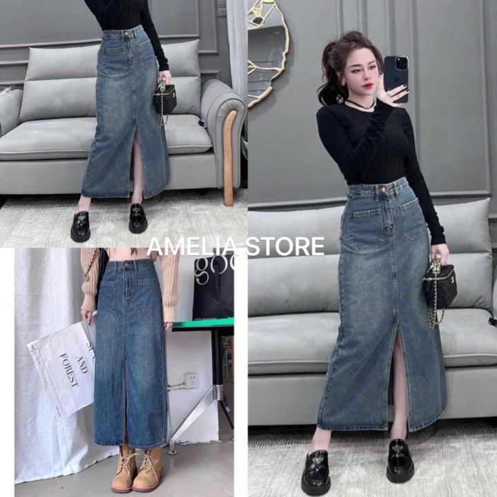váy jeans lưng cao giá tốt Tháng 7 2023  Mua ngay  Shopee Việt Nam