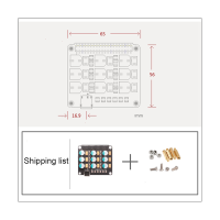 Power Filter Purification Board สำหรับ DAC Audio Decoder Board HIFI โมดูลขยาย F11-003(A)