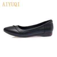 AIYUQI Women Shoes Flat 2021 Spring New Large Size Mother Shoes Non-slip Comfortable Middle-aged Shoes Ladies