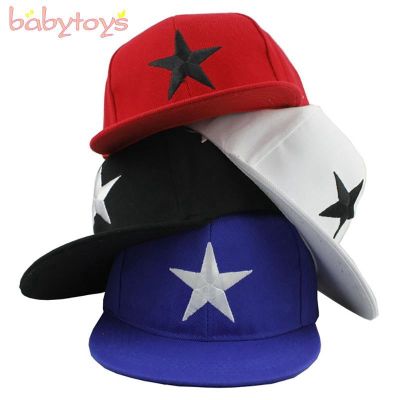 King Star Boys Baseball Cap Kids Stars Embroidery Hip Hop Snapback Adjustable