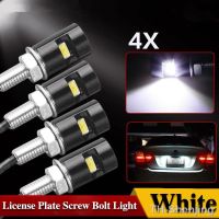 【LZ】▨  4pcs Accessories Screw Bolt Light SMD 5630 Styling License Plate lamp Car Auto Motorcycle White LED Tail Number