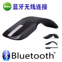 [COD] Cross-border source direct supply folding second-generation wireless mouse 2.4G upgrade touch photoelectric