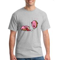 Donut Panic T Shirt Funny Cotton MenS T Shirts Causal Short Sleeve Unisex Top Tees Clothes Tshirts For Men Tee Shirt Homme 3Xl S-4XL-5XL-6XL