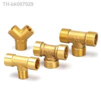 ✕卐☢  1/8 amp;quot; 1/4 amp;quot; 3/8 amp;quot; 1/2 amp;quot; 3/4 amp;quot; BSP Male / Female Thread  L-type T-shaped Pneumatic / Plumbing Brass Pipe Fitting Water Oil Gas Adapte