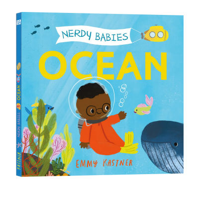 The original English edition of nerdy babies ocean reveals the secrets of ocean hardcover picture books picture books childrens popular science knowledge books parent-child reading solar system universe