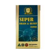 CHÍNH HÃNG SUPER BRAIN & HEART 360MG - BỔ NÃO HOẠT HUYẾT ÚC HỘP 100 VIÊN