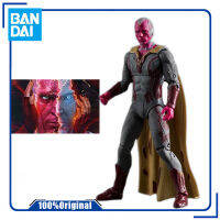 Bandai Original Marvel Series Limited 3 Vision FiguresChildrens Ornaments Movable Dolls Toy for Boys Gift Collectible