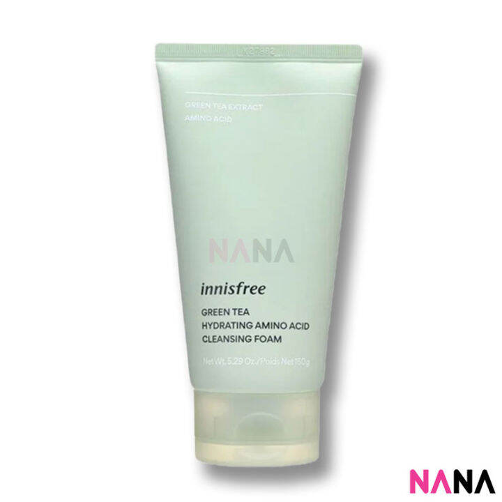 Innisfree Green Tea Hydrating Amino Acid Cleansing Foam 150ml Lazada