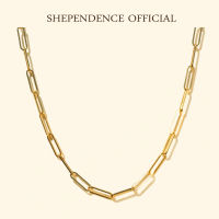 Shependence สร้อยโชคเกอร์โซ่บาง (Link Chain Choker Necklace)