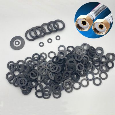10pcs O-ring Water Heater Seal Washer Ring 1/2 quot; 3/4 quot; 1 quot; 1.2 quot; 1.5 quot; Silicone Flat Gaskets Plumbing Faucet Hose Washer Sealing Ring