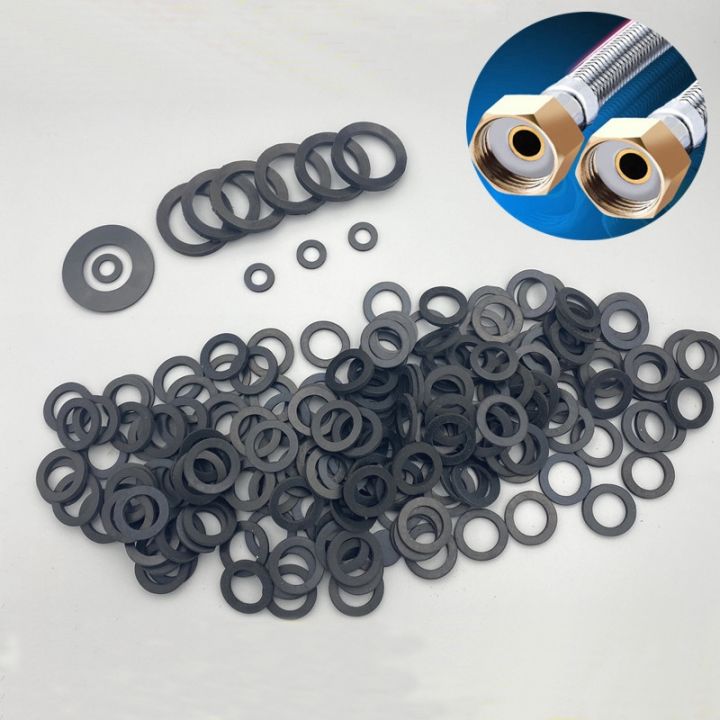 10pcs-o-ring-water-heater-seal-washer-ring-1-2-quot-3-4-quot-1-quot-1-2-quot-1-5-quot-silicone-flat-gaskets-plumbing-faucet-hose-washer-sealing-ring