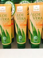 Vitara Aloe vera Gel plus C&amp;E ไวทาร่า เจลว่านหางจระเข้ ผสมวิตามินซีและอี ผิวคล้ำแดด ผิวเสีย