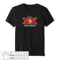 Novelty Fashion Cerveza DOS EQUIS New Black T-shirt  7USP