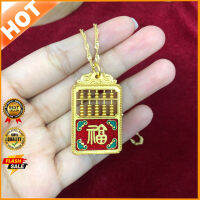 TT-Original Lucky Abacus Pendant รุ่นชายและหญิงจี้เครื่องรางที่เป็นมงคลและปลอดภัยจะนำความมั่งคั่งและป้องกันคนร้ายจากการเป็นจริงและมีประสิทธิภาพ