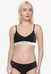Hollister - Gilly Hicks Curvy Lace Triangle Longline Bralette